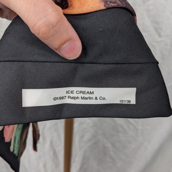 Ralph Marlin Colorful Ice Cream Cone Necktie - Picture 3 of 5